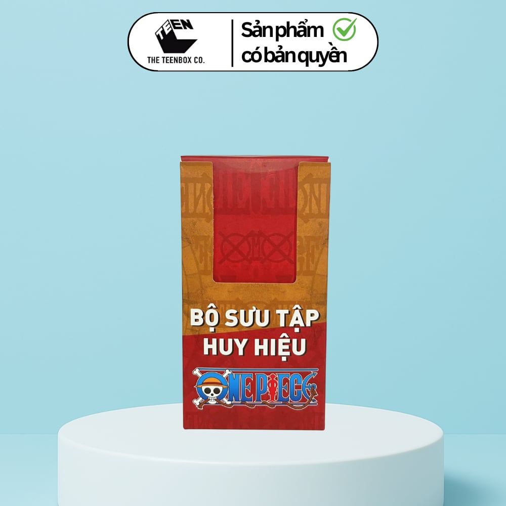 Bộ Sưu Tập Huy Hiệu Túi Mù One Piece 13 (Đặt 13sp cho FULLSET) – Pack One Piece Ngẫu Nhiên, Chính Hãng Teenbox