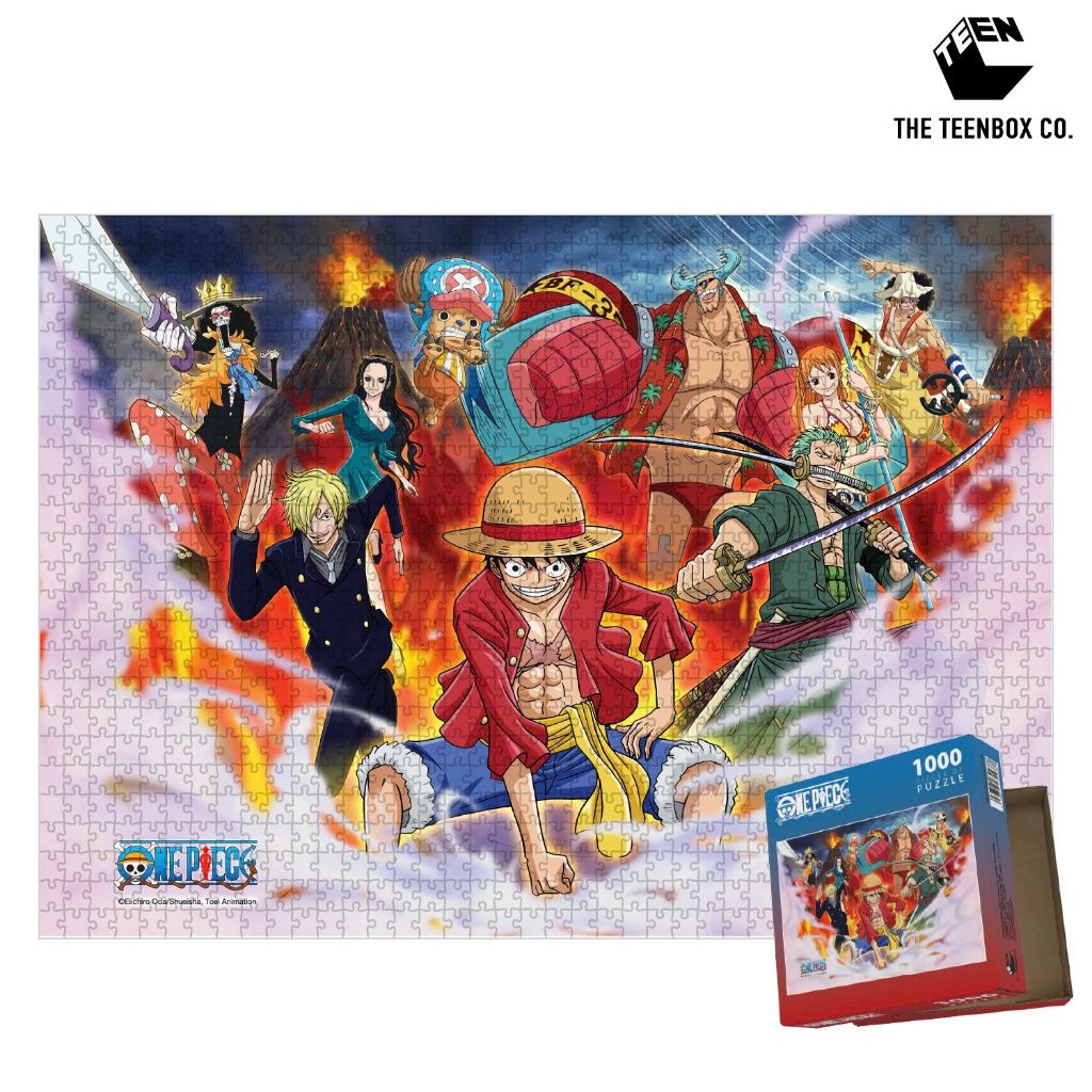 Tranh Xếp Hình One Piece 1000 Mảnh - Puzzle Anime Cao Cấp, Quà Tặng One Piece | Sản Phẩm Chính Hãng, Sản Xuất Bởi Teenbox