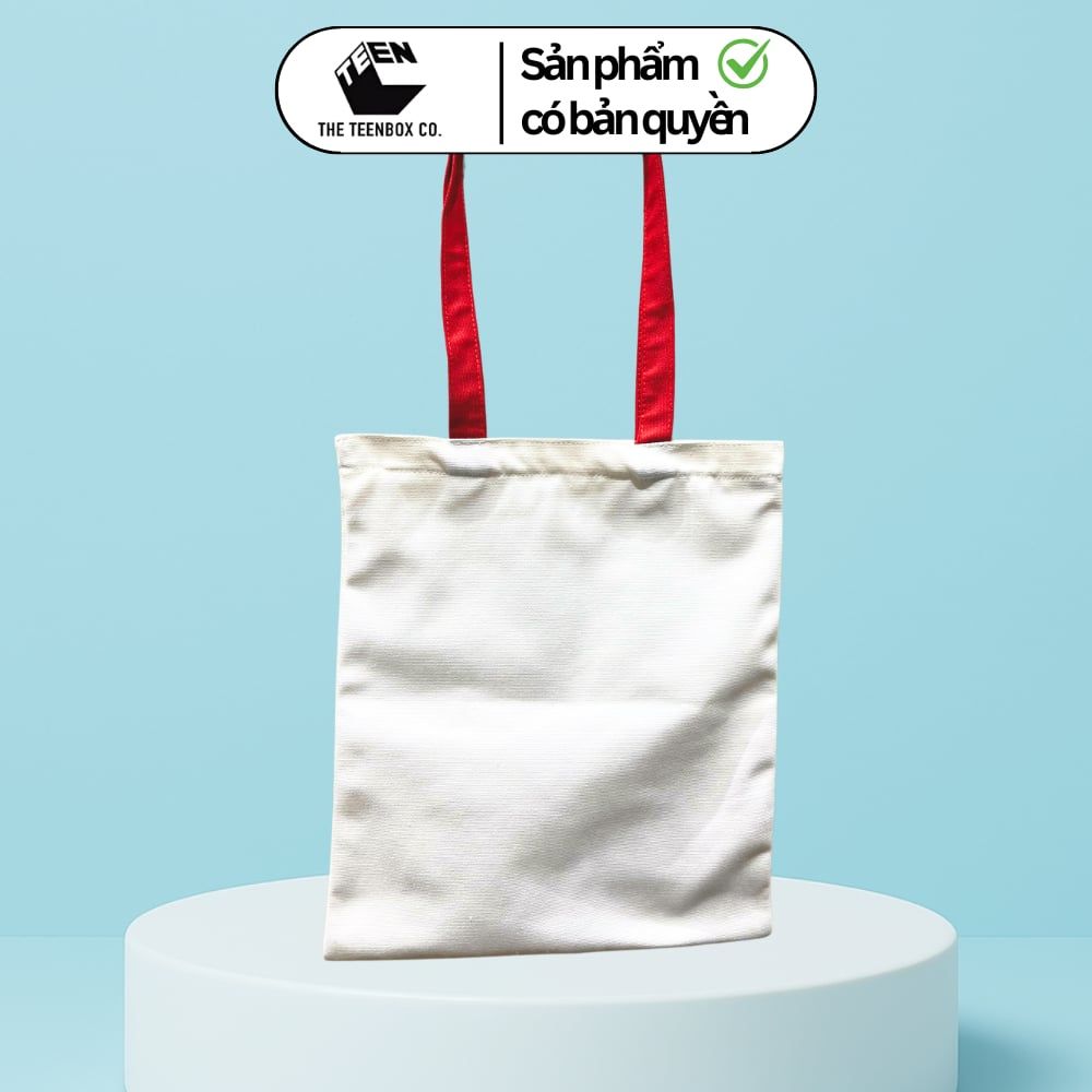 Túi Vải Canvas Detective Conan 30x35cm Chính Hãng – Teenbox Phân Phối – Tote Bag Anime Đi Học Đi Làm