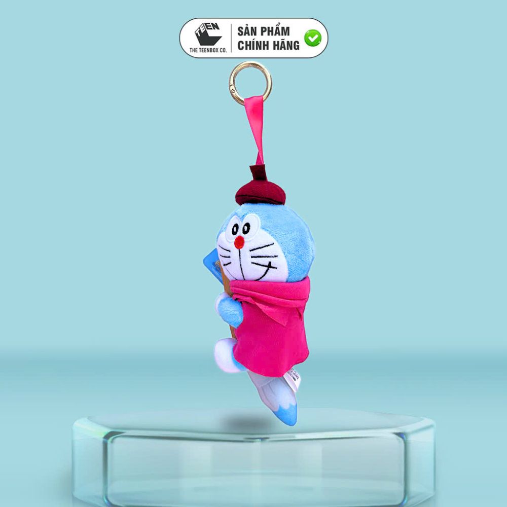 Móc Khóa Doraemon Phiên Bản 2025 Size 12cm – Móc Khóa Chính Hãng, Quà Tặng Giáng Sinh, Teenbox Phân Phối
