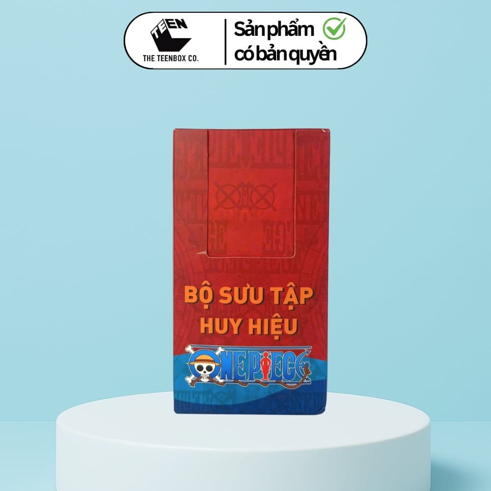 Bộ Sưu Tập Huy Hiệu Túi Mù One Piece 09 (Đặt 9sp cho FULLSET) – Pack One Piece Ngẫu Nhiên, Chính Hãng Teenbox