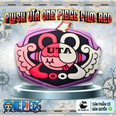 Gối In One Piece Film Red Chính Hãng – Gối Bông Nỉ Mềm Mịn 30x30cm | TEENBOX Phân Phối
