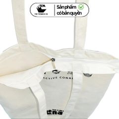 TÚI VẢI CONAN HÌNH VIÊN ĐẠN ĐỎ CHÍNH HÃNG – Túi Vải Canvas Anime Thám Tử Lừng Danh Conan, Teenbox Phân Phối