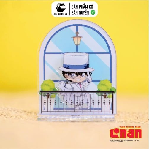 Mô Hình Mica Detective Conan 2024 Chính Hãng – Standee Acrylic Chibi Trang Trí Bàn Học, Teenbox Phân Phối