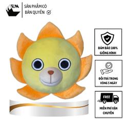 Gối Mặt Sunny One Piece Film Red Chính Hãng – Gối Bông Mềm Mịn 30x30cm | TEENBOX Phân Phối
