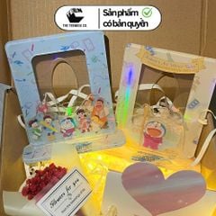 Khung Ảnh Doraemon Phiên Bản 2025 Chính Hãng – Trang Trí Bàn Học, Quà Tặng Fan Doraemon, Teenbox Phân Phối