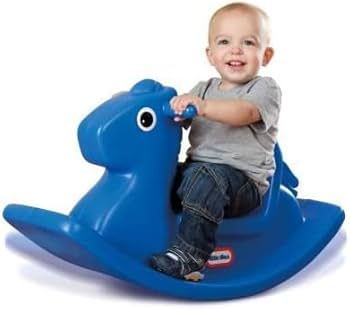 Bập bênh mini Ohio màu xanh Little tikes LT-167200072