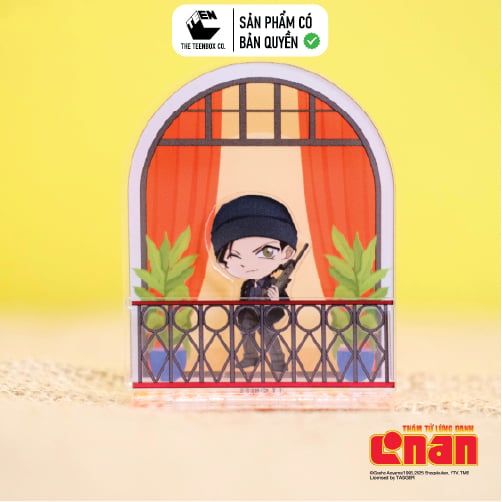 Mô Hình Mica Detective Conan 2024 Chính Hãng – Standee Acrylic Chibi Trang Trí Bàn Học, Teenbox Phân Phối
