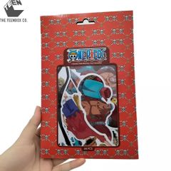 Bộ 46 Sticker One Piece – Sticker Anime Dán Laptop, Balo, Sổ Tay, Chính Hãng TEENBOX