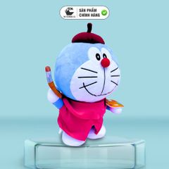 Gấu Bông Doraemon Movie 2025 Size M 33cm – Thú Bông Cao Cấp, Bản Quyền Animation International, TeenBox Phân Phối