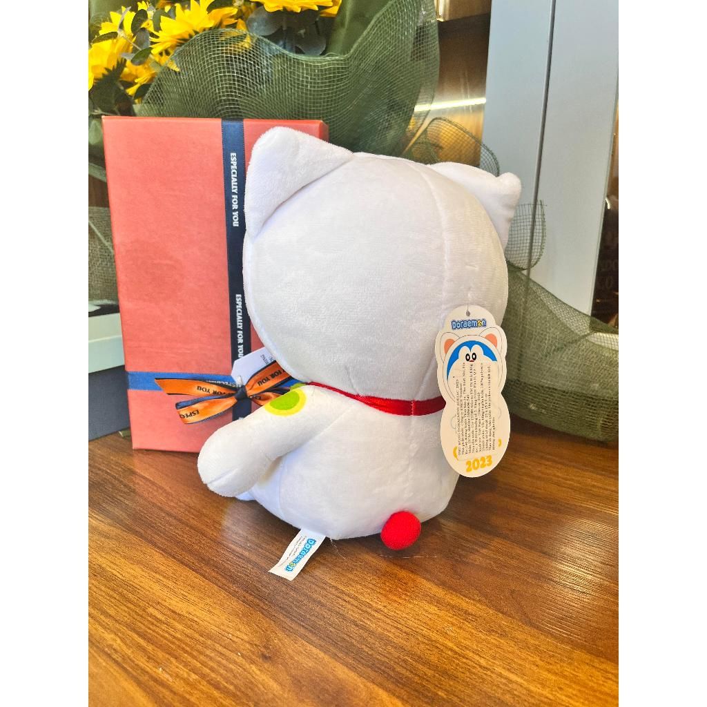 Gấu Bông Doraemon 23cm Chính Hãng – Thú Bông Mèo Máy Dễ Thương, Teenbox Phân Phối