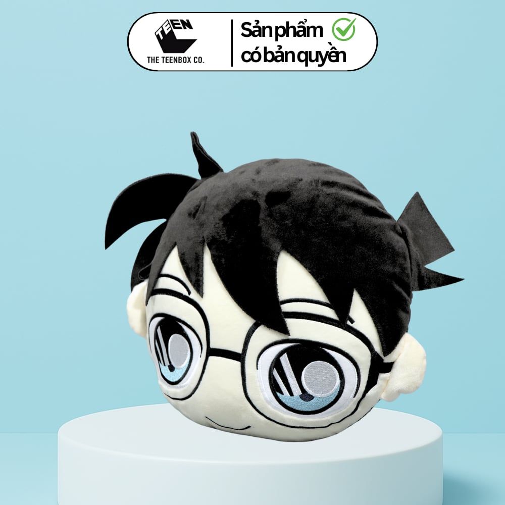 GỐI MẶT CONAN 30CM CHÍNH HÃNG | Teenbox Phân Phối