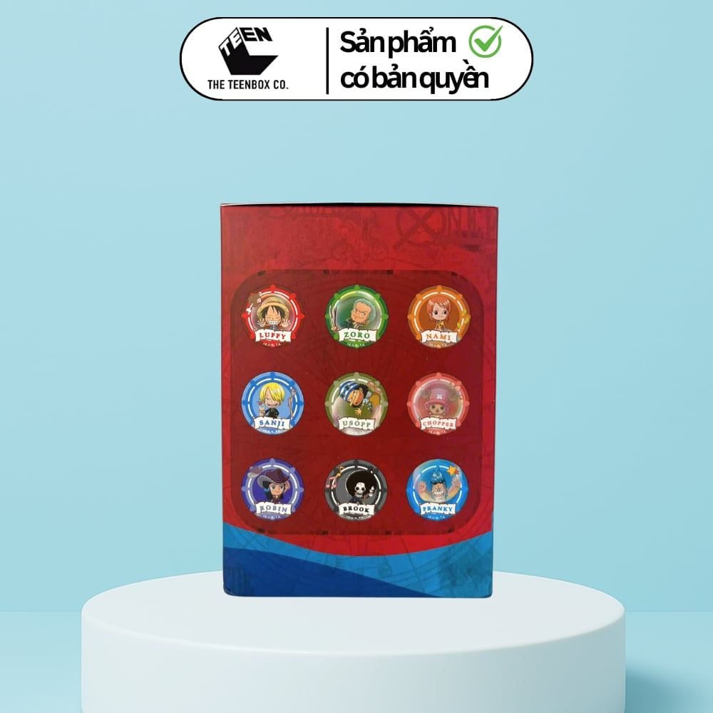 Bộ Sưu Tập Huy Hiệu Túi Mù One Piece 09 (Đặt 9sp cho FULLSET) – Pack One Piece Ngẫu Nhiên, Chính Hãng Teenbox