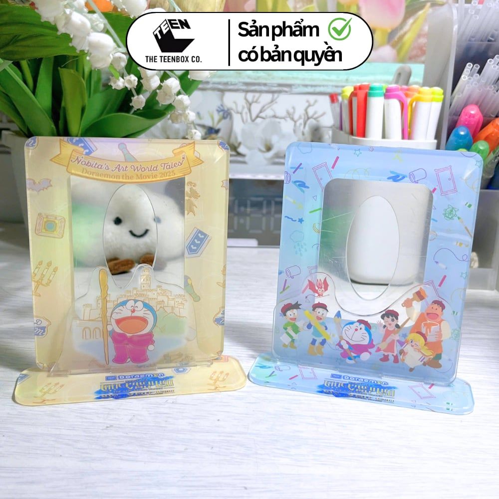 Khung Ảnh Doraemon Phiên Bản 2025 Chính Hãng – Trang Trí Bàn Học, Quà Tặng Fan Doraemon, Teenbox Phân Phối