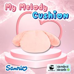 Gối Bông Mặt My Melody 30cm – Gối Ôm Sanrio Chính Hãng Cao Cấp, Gối Trang Trí Dễ Thương, Teenbox Phân Phối