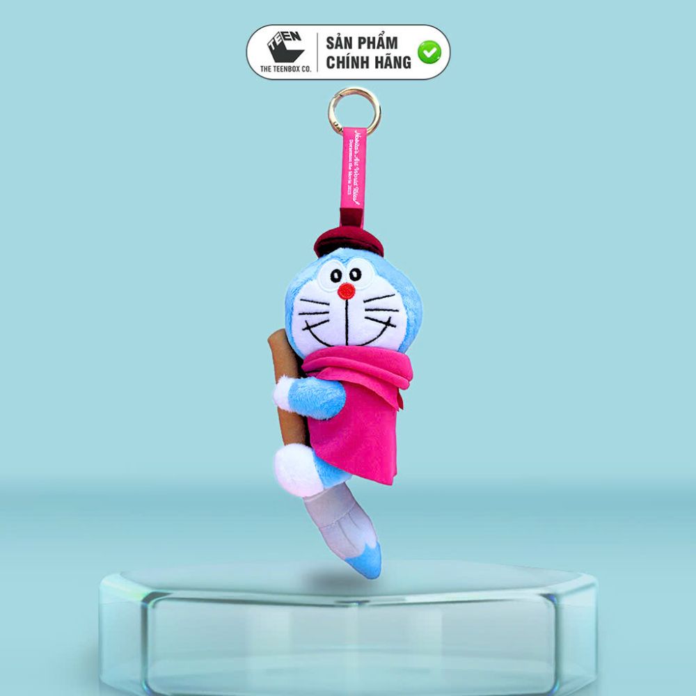 Móc Khóa Doraemon Phiên Bản 2025 Size 12cm – Móc Khóa Chính Hãng, Quà Tặng Giáng Sinh, Teenbox Phân Phối