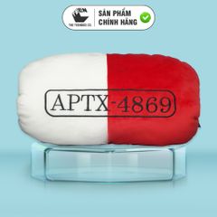 GỐI ÔM ĐÚT TAY CONAN 2 (ĐỎ TRẮNG) CHÍNH HÃNG | Teenbox Phân Phối