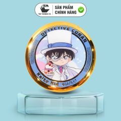 Huy Hiệu Chibi Conan Viền Vàng 58mm Blind Box Chính Hãng – Teenbox Phân Phối – Badge Anime Hộp Mù