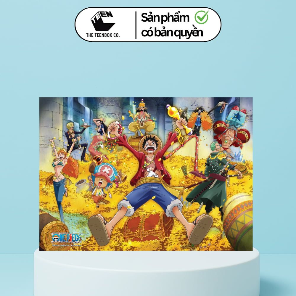 Tranh Xếp Hình One Piece 1000 Mảnh - Puzzle Anime Cao Cấp, Quà Tặng One Piece | Sản Phẩm Chính Hãng, Sản Xuất Bởi Teenbox