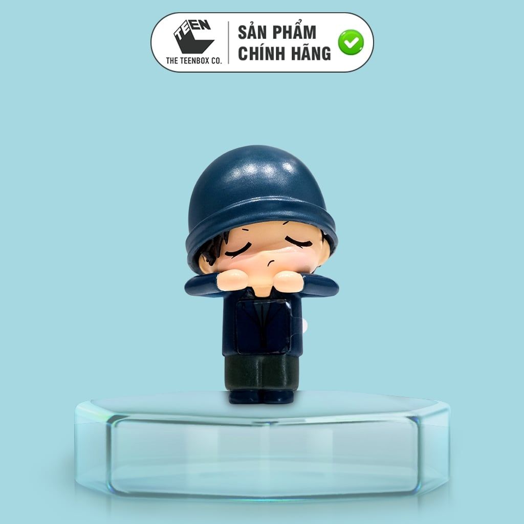 Bộ Sưu Tập Thám Tử Ngủ Say (Blind Box) (Đặt 8sp cho FULLSET) – Mô Hình Dán Decor Conan, Teenbox Phân Phối