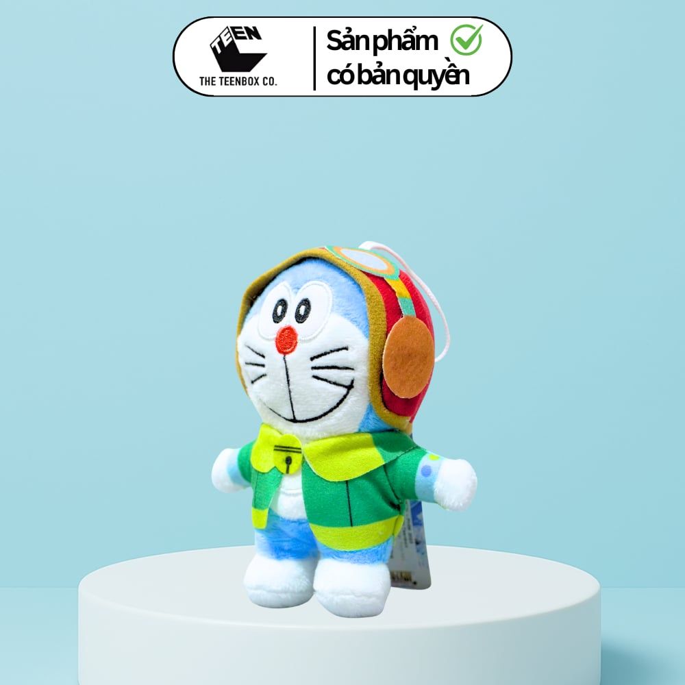 Móc Khóa Doraemon Phi Công 12cm Chính Hãng – Thú Bông Phim 2023, Teenbox Phân Phối