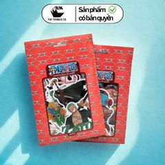 Bộ 46 Sticker One Piece – Sticker Anime Dán Laptop, Balo, Sổ Tay, Chính Hãng TEENBOX