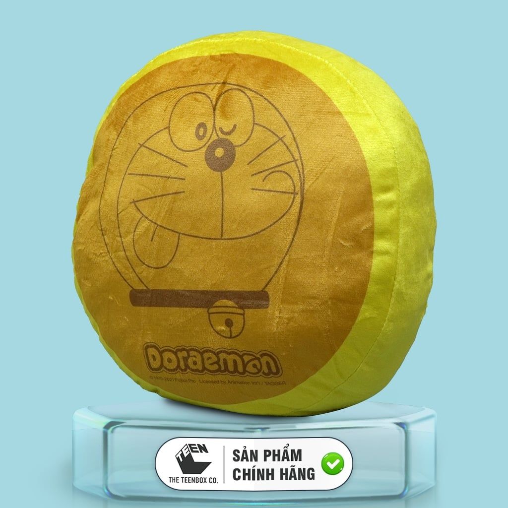Gối Ôm Bánh Dorayaki In Hình Doraemon 30cm – Gối Bông Chính Hãng Cao Cấp, Mềm Mịn, Teenbox Phân Phối