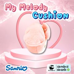 Gối Bông Mặt My Melody 30cm – Gối Ôm Sanrio Chính Hãng Cao Cấp, Gối Trang Trí Dễ Thương, Teenbox Phân Phối