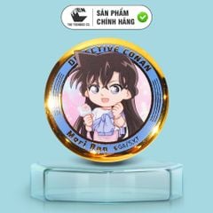 Huy Hiệu Chibi Conan Viền Vàng 58mm Blind Box Chính Hãng – Teenbox Phân Phối – Badge Anime Hộp Mù