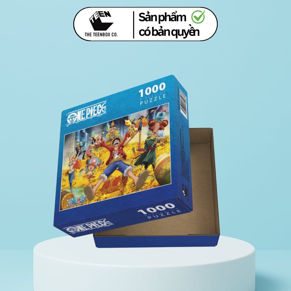 Tranh Xếp Hình One Piece 1000 Mảnh - Puzzle Anime Cao Cấp, Quà Tặng One Piece | Sản Phẩm Chính Hãng, Sản Xuất Bởi Teenbox