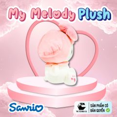 Thú Bông My Melody Size L 47cm – Gấu Bông Sanrio Chính Hãng Cao Cấp, Thú Nhồi Bông Ôm Ngủ Dễ Thương, Teenbox Phân Phối