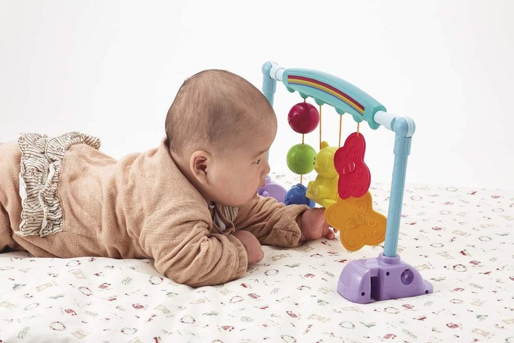 Bộ đồ chơi cho bé sơ sinh từ Nhật Bản - Kệ treo nôi Baby Gym PEOPLE TB103