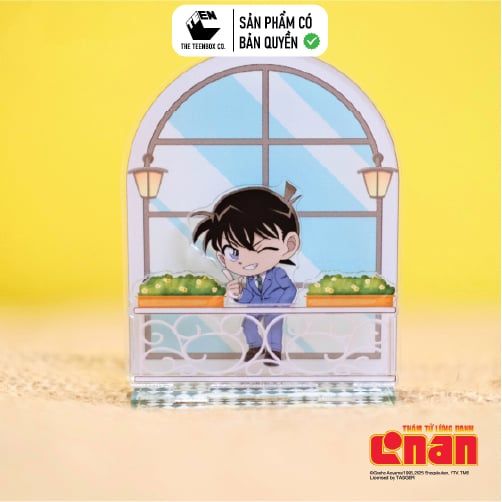Mô Hình Mica Detective Conan 2024 Chính Hãng – Standee Acrylic Chibi Trang Trí Bàn Học, Teenbox Phân Phối