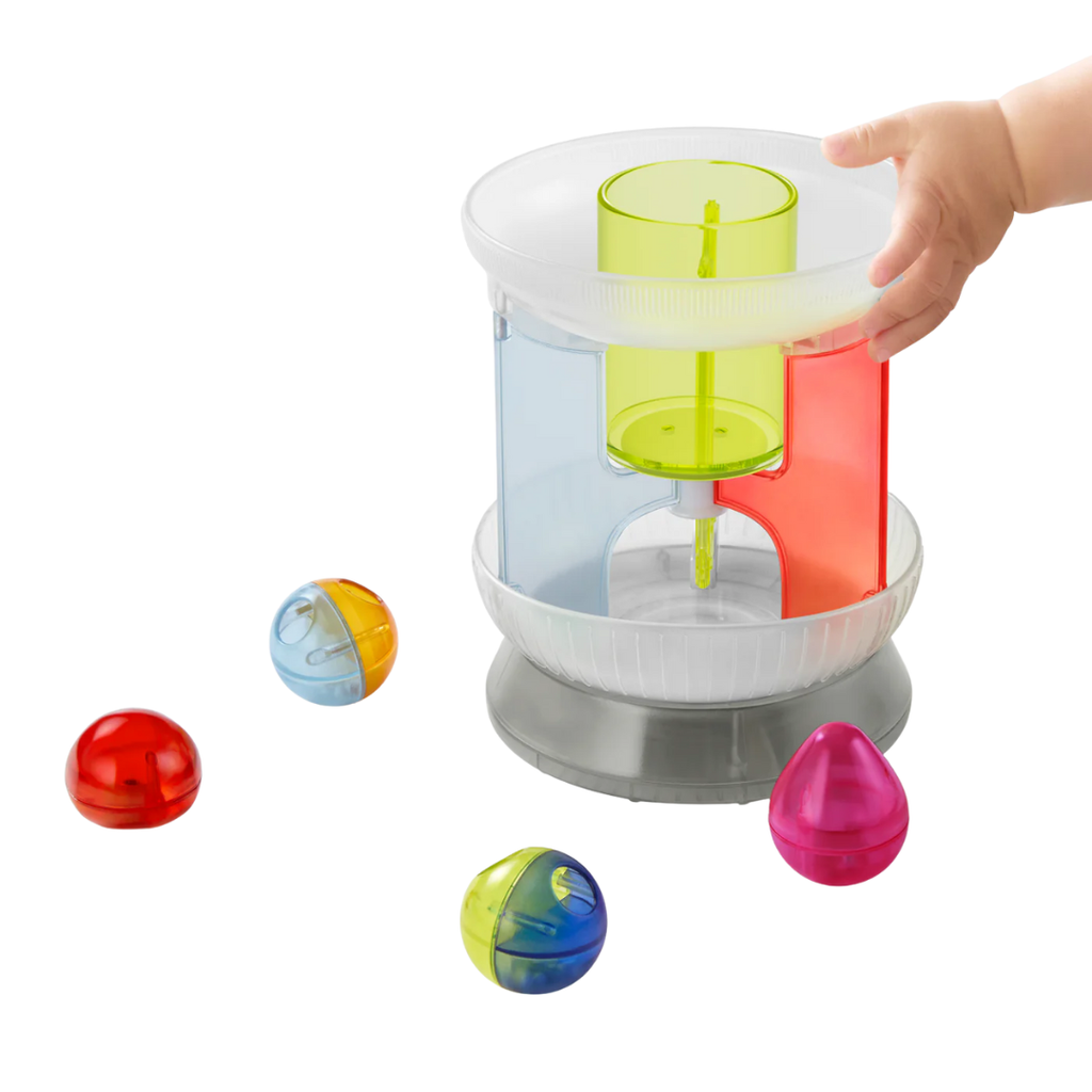 Đồ chơi dành cho bé 1 tuổi phát triển tính tò mò - Dòng 1curiosity bộ vòng xoay OC003 People Nhật Bản