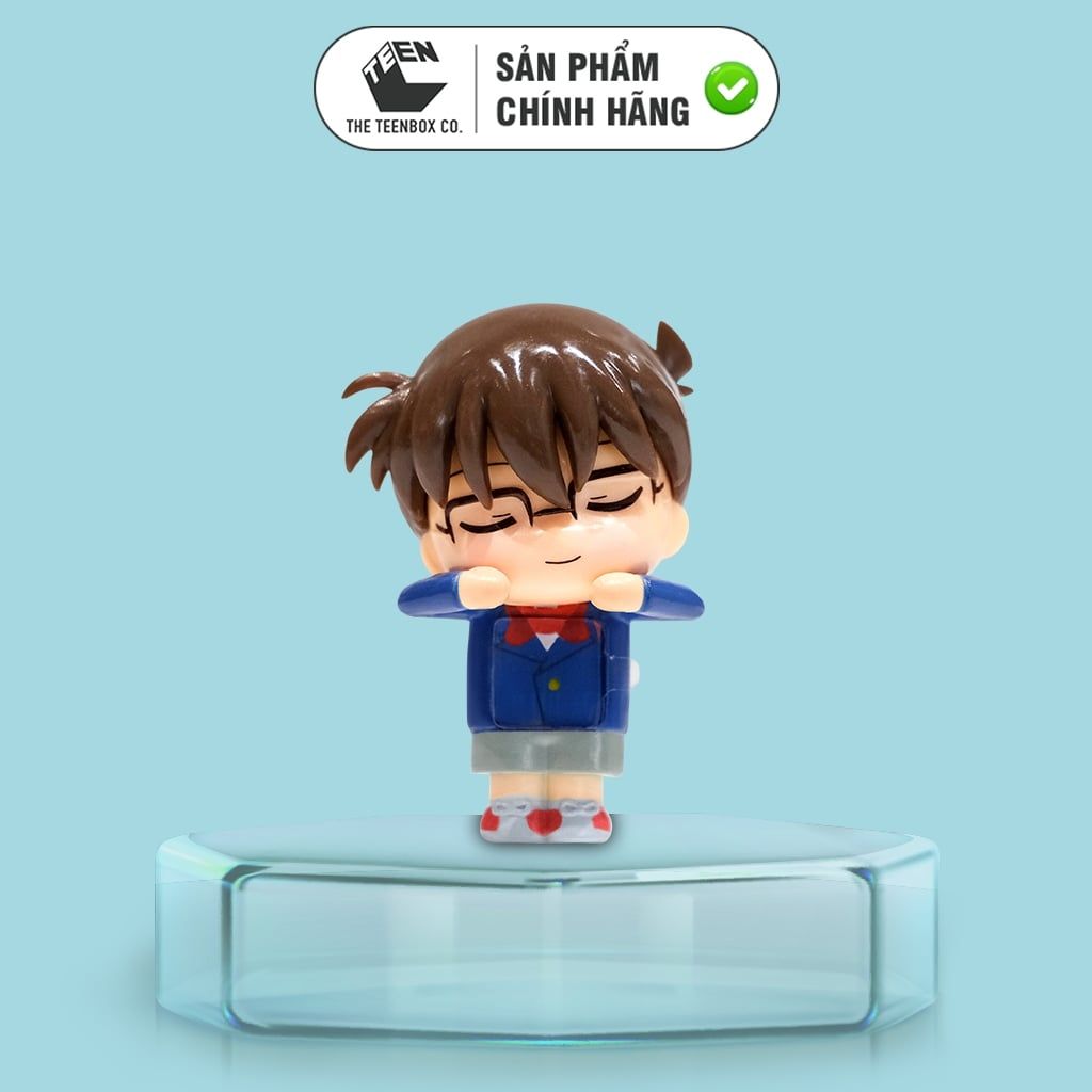 Bộ Sưu Tập Thám Tử Ngủ Say (Blind Box) (Đặt 8sp cho FULLSET) – Mô Hình Dán Decor Conan, Teenbox Phân Phối