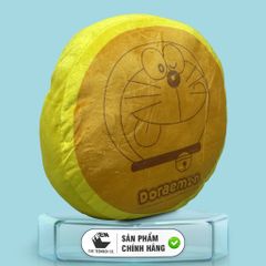 Gối Ôm Bánh Dorayaki In Hình Doraemon 30cm – Gối Bông Chính Hãng Cao Cấp, Mềm Mịn, Teenbox Phân Phối