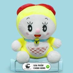 Gấu Bông Dorami 17cm Chính Hãng Tagger – Thú Bông Dorami Size S Cao Cấp, Mềm Mịn, Bản Quyền Animation International, Teenbox Phân Phối