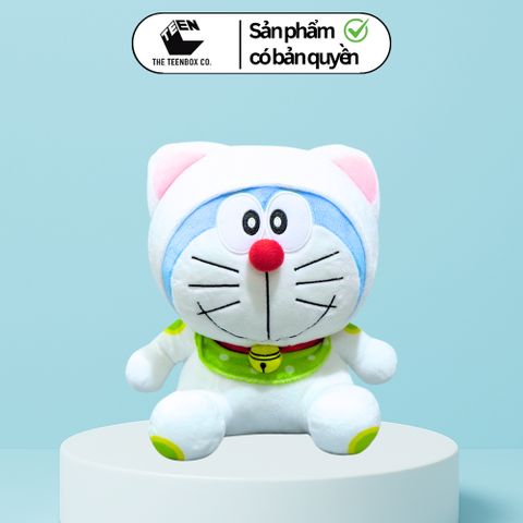 Gấu Bông Doraemon 23cm Chính Hãng – Thú Bông Mèo Máy Dễ Thương, Teenbox Phân Phối