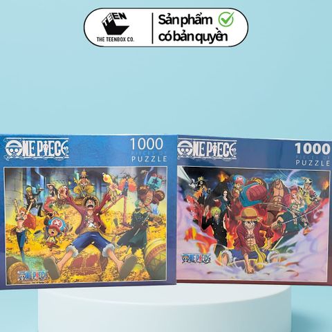 Tranh Xếp Hình One Piece 1000 Mảnh - Puzzle Anime Cao Cấp, Quà Tặng One Piece | Sản Phẩm Chính Hãng, Sản Xuất Bởi Teenbox