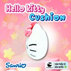 Gối Bông Mặt Hello Kitty 30cm – Gối Ôm Sanrio Chính Hãng Cao Cấp, Gối Trang Trí Dễ Thương, Teenbox Phân Phối