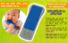 Gặm nướu Remote dành cho bé 5 tháng từ PEOPLE Nhật Bản TB116