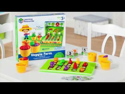 Bộ đồ chơi học màu sắc và số đếm dành cho bé từ 3 tuổi - Learning Resources LER5553