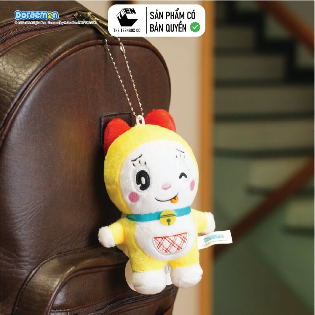 Móc Khóa Bông Doraemon / Dorami 12cm Chính Hãng Tagger – Móc Khóa Thú Bông Chibi Dễ Thương, Bản Quyền Toei Animation, Teenbox Phân Phối