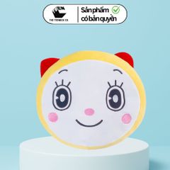 Gối Mặt Dorami 30cm Chính Hãng Tagger – Gối Tròn Dorami Cao Cấp Mềm Mịn, Bản Quyền Animation International, Teenbox Phân Phối