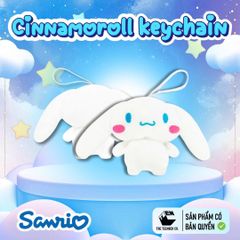 Móc Khoá Sanrio Chính Hãng – Móc Gắn Chìa Khoá Ô Tô Xe Máy, Thú Bông Cute 10cm, Quà Tặng Dễ Thương, Teenbox Phân Phối