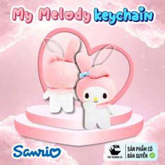 Móc Khoá Sanrio Chính Hãng – Móc Gắn Chìa Khoá Ô Tô Xe Máy, Thú Bông Cute 10cm, Quà Tặng Dễ Thương, Teenbox Phân Phối