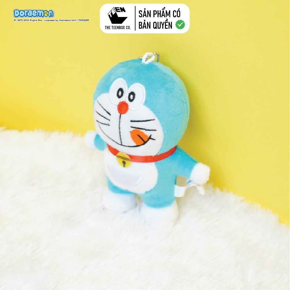 Móc Khóa Bông Doraemon / Dorami 12cm Chính Hãng Tagger – Móc Khóa Thú Bông Chibi Dễ Thương, Bản Quyền Toei Animation, Teenbox Phân Phối