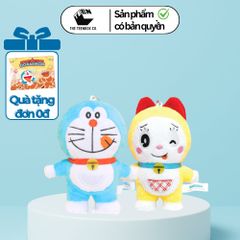 Móc Khóa Bông Doraemon / Dorami 12cm Chính Hãng Tagger – Móc Khóa Thú Bông Chibi Dễ Thương, Bản Quyền Toei Animation, Teenbox Phân Phối