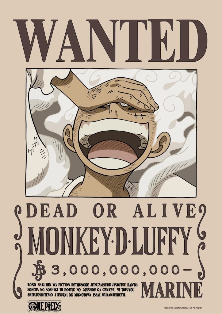 Poster Truy Nã One Piece V2 Băng Mũ Rơm A3 (42x30cm) – Tranh Wanted Luffy, Zoro, Sanji, Robin, Chính Hãng TEENBOX