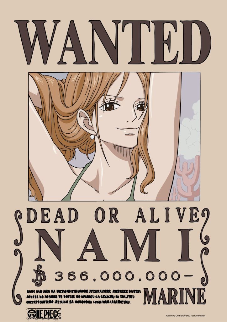 Poster Truy Nã One Piece V2 Băng Mũ Rơm A3 (42x30cm) – Tranh Wanted Luffy, Zoro, Sanji, Robin, Chính Hãng TEENBOX